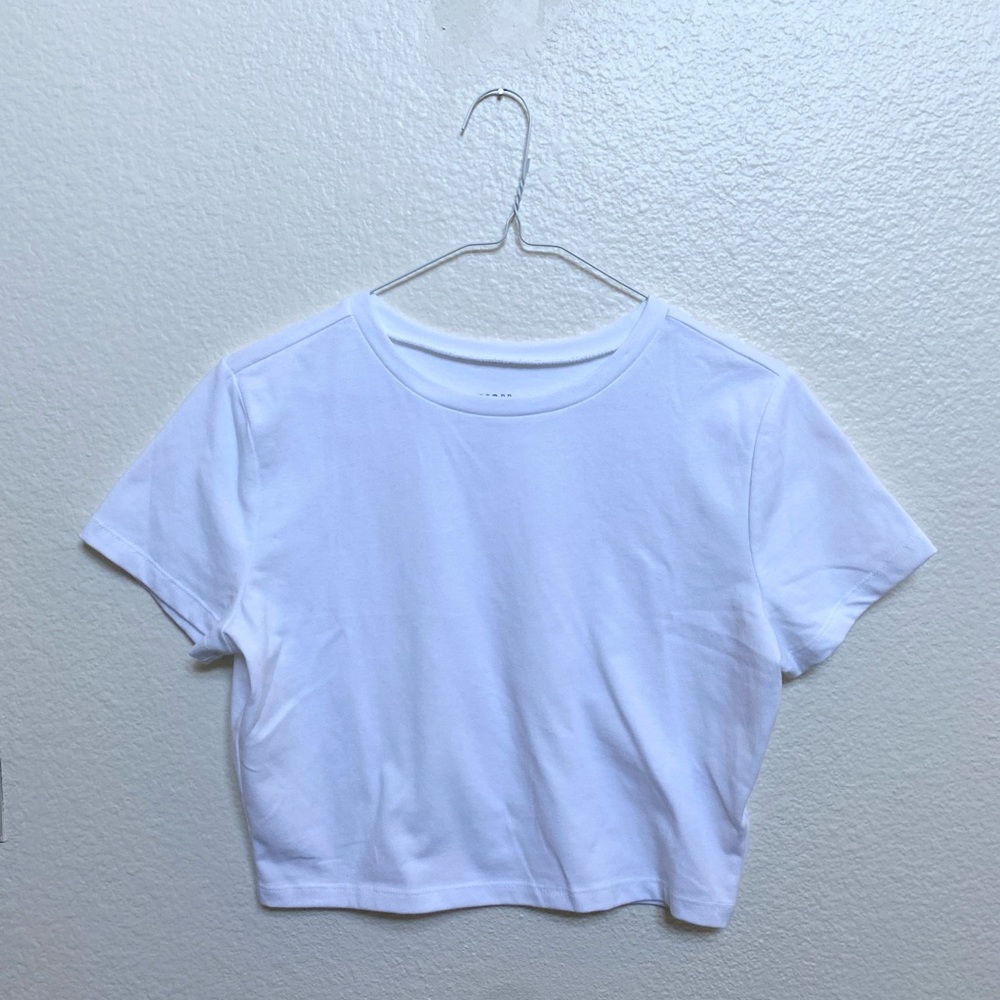 Wild Fable White Crop Top